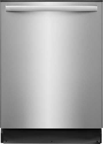 Rent to own Frigidaire - 24" Built-In Hybrid Tub Dishwasher with MaxBoost Dry - Stainless Steel