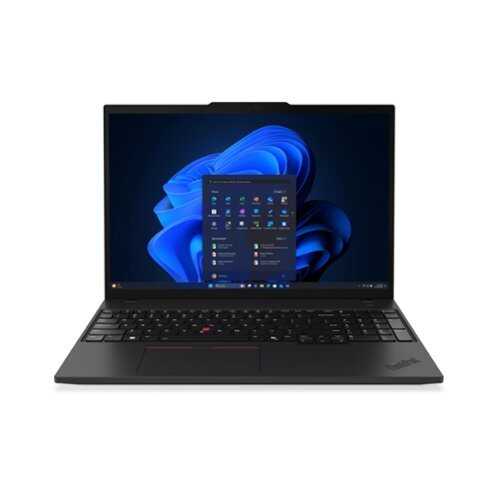 Rent to own Lenovo - ThinkPad T16 G4 16" Copilot+ PC - Latest Model - Intel Ultra7 with 32GB Memory - 512GB SSD - Black