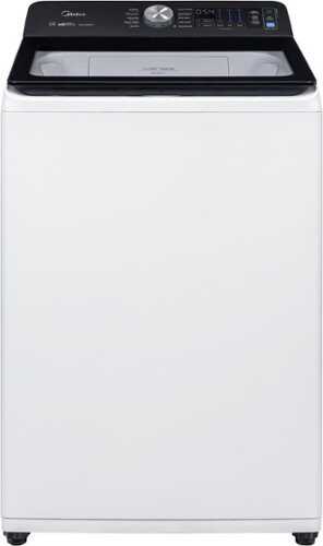 Rent to own Midea - 4.4 Cu. Ft. Top Load Agitator Washer with PowerMix Spray - White