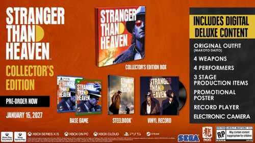 Rent to own Stranger Than Heaven Collector's Edition - PlayStation 5