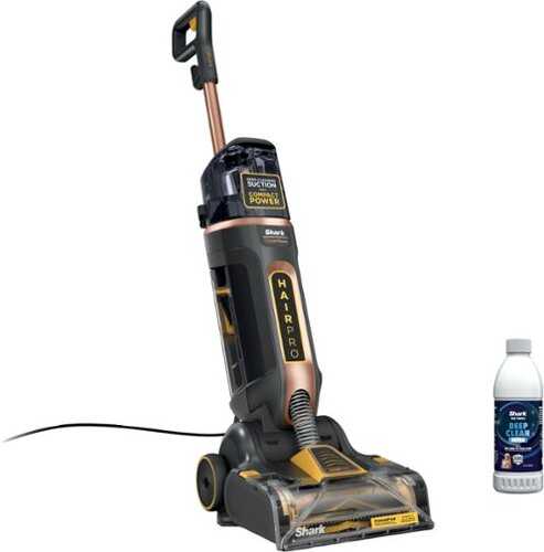 Rent to own Shark - CarpetForce HairPro Upright Carpet Cleaner w/ PowerFins - Copper