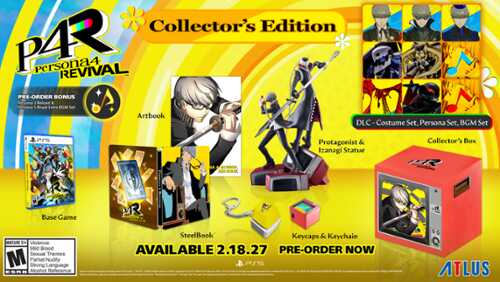Rent to own Persona 4 Revival Collector's Edition - PlayStation 5