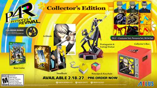 Rent to own Persona 4 Revival Collector's Edition - Xbox Series S