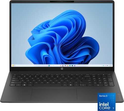 Rent to own HP - OmniBook 3 - 16" 2K Touchscreen Laptop - Intel Core 7 350 (2026) - 16GB Memory - 512GB SSD - Mica Silver
