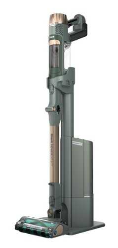 Rent to own Shark - PowerDetect Reveal Clean & Auto-Empty System, 60 Day XL Capacity, up to 70 mins Runtime - Emerald & Gold