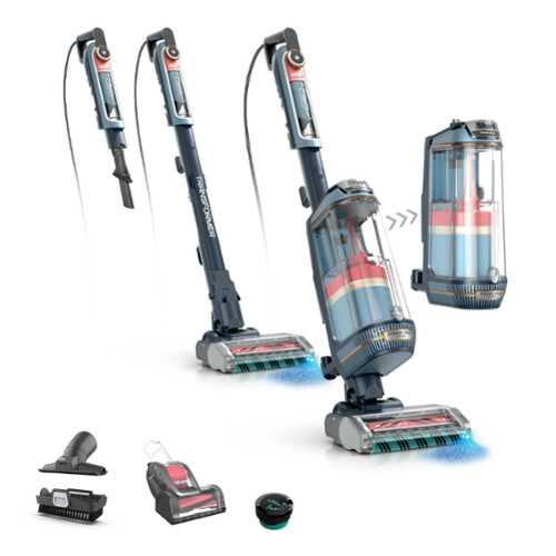 Rent to own Shark - PowerDetect Transformer Upright Vacuum With DuoClean Detect, Reveal Technology and Self-Cleaning Brushroll - Chimera