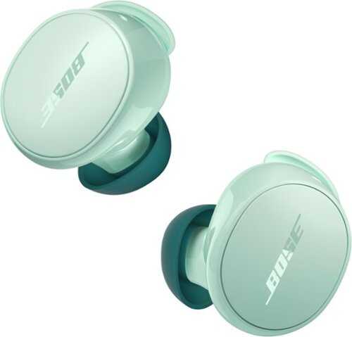 Rent to own Bose - QuietComfort True Wireless Noise Cancelling In-Ear Earbuds - Dewdrop Mint