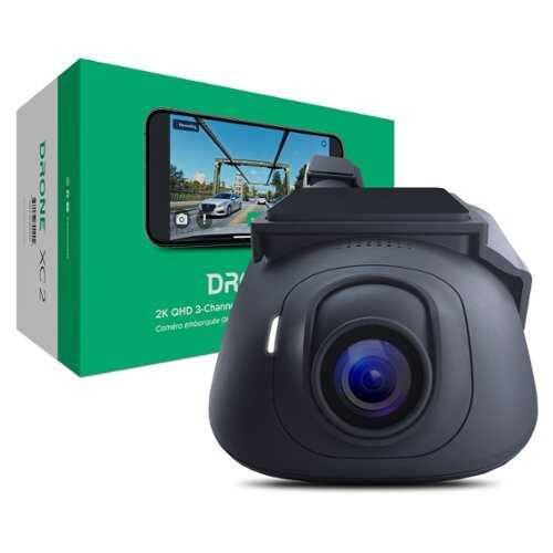 Rent to own DroneMobile - Drone XC2 2K 3-Channel Dash Camera with LTE, Wi-Fi, and GPS - Black