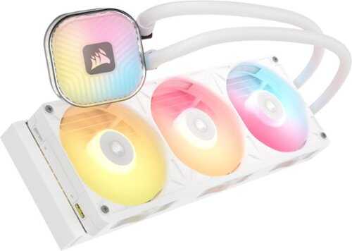 Rent to own CORSAIR - iCUE LINK TITAN II 360 RX RGB Liquid CPU Cooler - White