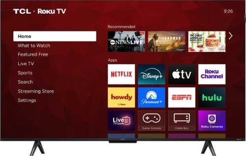 Rent to own TCL - 43" Class Q6LR Series 4K UHD HDR QLED Smart TV with Roku TV (2026)