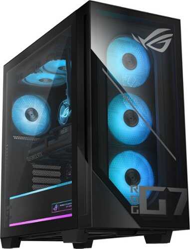 Rent to own ASUS - ROG G700 Gaming Desktop - Intel Core Ultra 7 270K (2026) - 32GB Memory - NVIDIA GeForce RTX 5080 - 2TB Storage - Black