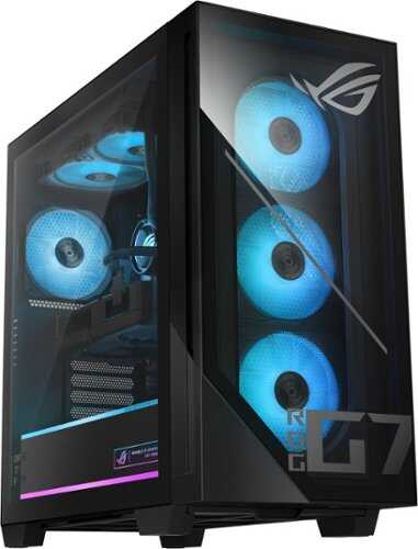 Rent to own ASUS - ROG GM700 Gaming Desktop - AMD Ryzen 7 9800X3D (2024) - 32GB Memory - NVIDIA GeForce RTX 5070Ti - 2TB Storage - Black