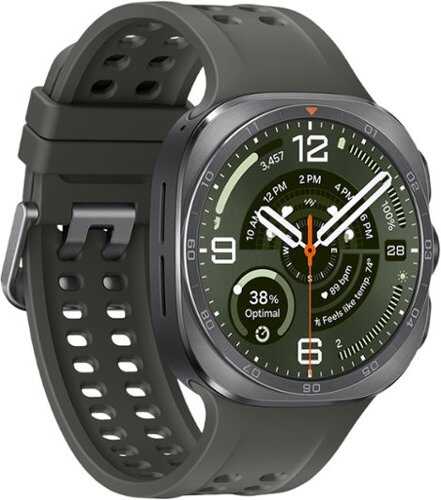 Rent to own Samsung - Galaxy Watch Ultra2 Titanium Smartwatch 47mm LTE - Titanium Silver - (2026)