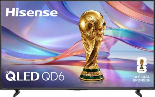 Rent to own Hisense - 50" Class QD6 Hi-QLED Series 4K UHD Smart Roku TV (2026)