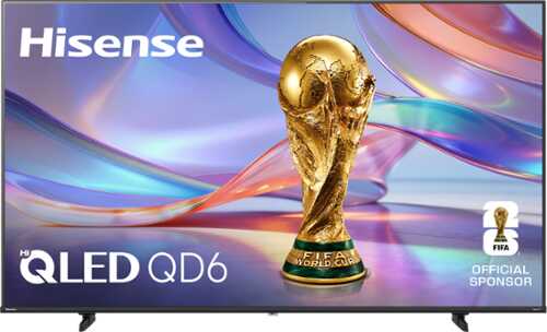 Rent to own Hisense - 65" Class QD6 Hi-QLED Series 4K UHD Smart Roku TV (2026)