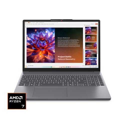 Rent to own Lenovo - IdeaPad Slim 3 15.3" 2k Touchscreen Laptop - Ryzen 7 8840HS 2023 - 16GB Memory - 512GB Storage - Luna Grey