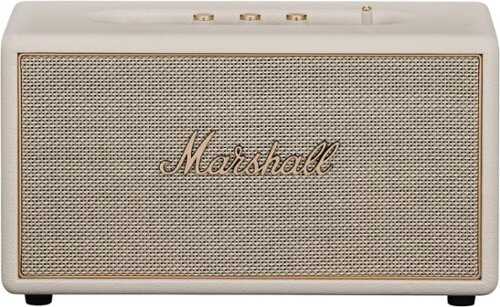 Rent to own Marshall - Stanmore IV Bluetooth Home Speaker with Volume / Bass / Treble Controls and 3.5 mm Auxilary / RCA Inputs - Cream