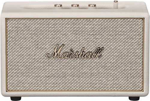 Rent to own Marshall - Acton IV Bluetooth Home Speaker with Volume / Bass / Treble Controls and 3.5 mm Auxilary / RCA Inputs - Cream