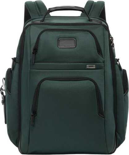 Rent to own TUMI - Alpha Brief Backpack Fits Up to 15" Laptop - Deep Pine