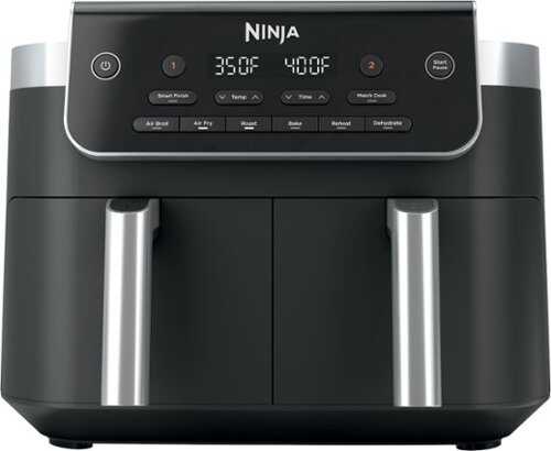 Rent to own Ninja - DualZone 6-in-1 8-QT Dual Air Fryer - Black
