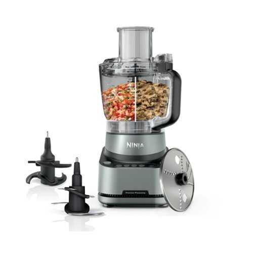 Rent to own Ninja - PrecisionPro 9-Cup, 1000-Peak-Watt Food Processor for Chopping, Slicing, Shredding, Mixing - Silver