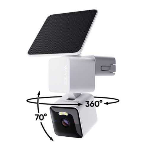Rent to own Wyze - Solar Cam Pan 2K - White