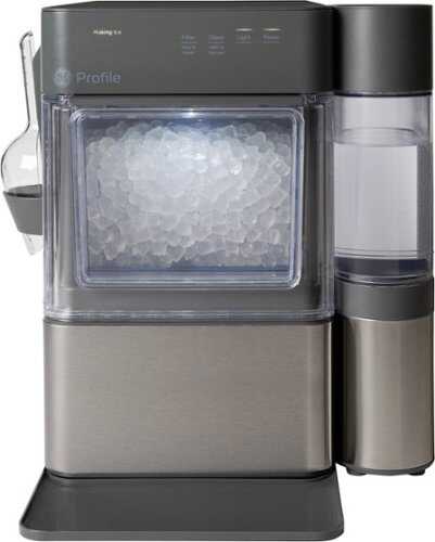 Rent to own GE Profile - Opal Mini Pro Countertop Nugget Ice Maker with Side Tank, 36 lb Daily Ice Production - Stainless Steel