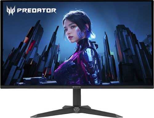 Rent to own Acer - Predator XB270U 26.5" QD-OLED 240Hz 0.03ms Gaming Monitor with FreeSync Premium and HDR10 (DisplayPort, HDMI) - Black