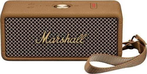 Rent to own Marshall - Emberton III Portable Bluetooth Speaker with Rugged Waterproof / Dust-proof Wireless Design - Brown