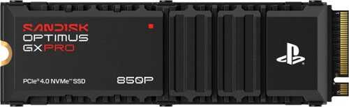 Rent to own SANDISK - 1TB Optimus GX PRO 850P PCIe 4.0 x4 M.2 NVMe SSD for PS5 and PS5 Pro consoles