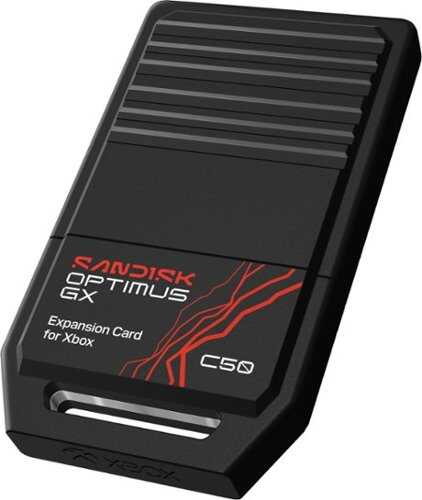 Rent to own SANDISK - 1TB Optimus GX C50 Storage NVMe SSD Expansion Card For Xbox Series X|S - Black