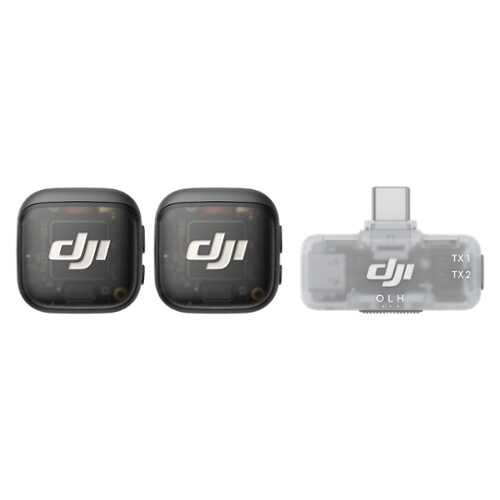 Rent to own DJI - Mic 3 (2 TX + 1 mobile RX) - Black