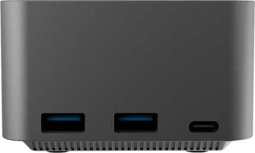 Rent to own Targus - USB-C Alt. Mode Single Video 8K Mobile Dock with Built-In GaN Charger - Black