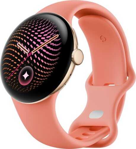 Rent to own Google - Pixel Watch 5 (41mm) - LTE - Champagne Gold Case - Canyon Band - (2026)