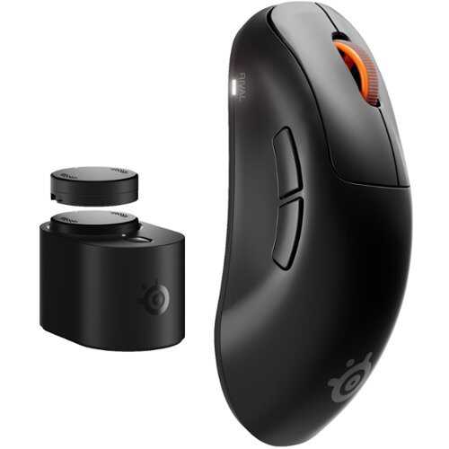 Rent to own SteelSeries - Rival Pro Wireless Optical Ergonomic Gaming Mouse with 8K Polling – Ultra-Wideband/RF for PC - Wireless - Black