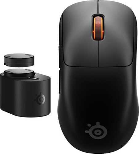 Rent to own SteelSeries - Sensei Pro Wireless Optical Symmetrical Gaming Mouse with 8K Polling – Ultra-Wideband/RF for PC - Wireless - Black