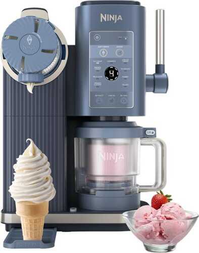 Rent to own Ninja - CREAMi Scoop & Swirl Ice Cream & Soft Serve Maker, 13 One-Touch Programs - Navy