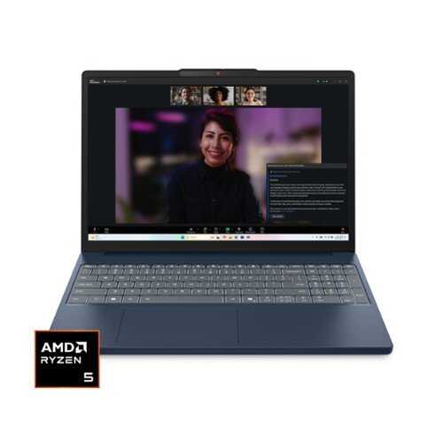 Rent to own Lenovo - IdeaPad Slim 3 15.3" 2k Touchscreen Laptop - AMD Ryzen 5 125 2026 - 8GB Memory - 256GB SSD - Cosmic Blue