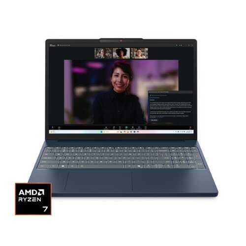 Rent to own Lenovo - IdeaPad Slim 3 15.3" 2k Touchscreen Laptop - AMD Ryzen 7 155 2026 - 16GB Memory - 256GB SSD - Cosmic Blue