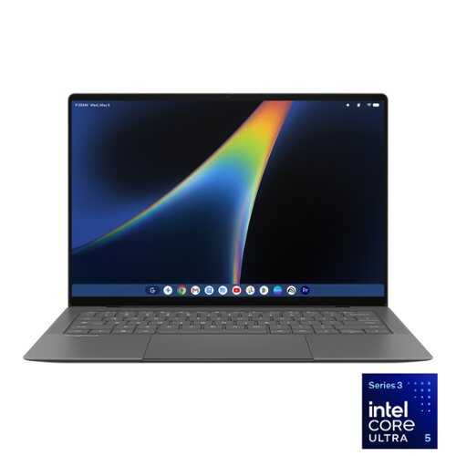 Rent to own ASUS - Googlebook 14" 3K OLED Touchscreen Laptop w/ Gemini Intelligence - Intel Core Ultra 5 325 (2026) - 16GB RAM - 512GB SSD - Dusk Ash