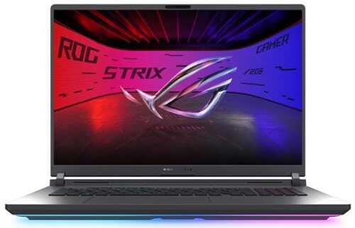 Rent to own ASUS - ROG Strix 18 18" 2.5K 300Hz Gaming Laptop - Intel Core Ultra 9 HX Plus - 32GB RAM - NVIDIA GeForce RTX 5070Ti - 1TB SSD - Eclipse Gray