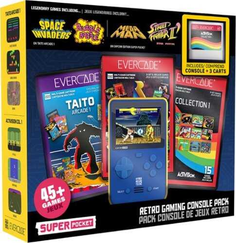 Rent to own Evercade Capcom Super Pocket Starter Bundle