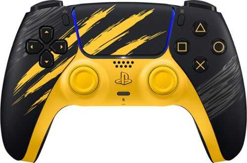 Rent to own Sony Interactive Entertainment - DualSense Wireless Controller – Marvel’s Wolverine Battle Limited Edition for PS5, PC, Mac & Mobile - Yellow