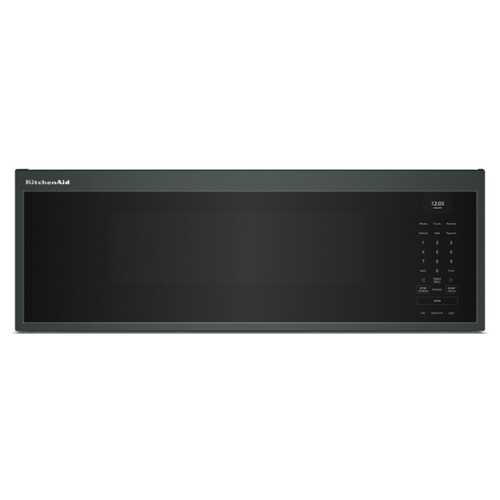 Rent to own KitchenAid - 1.1 Cu. Ft. Smart Low Profile Microwave Hood Combination with Dual Fan Ventilation - Juniper