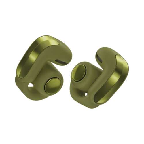 Rent to own Bose - Ultra Open Earbuds (2nd Gen) - Wireless Bluetooth Open Ear Earbuds with Immersive Audio and Wireless Charging - Olive Green