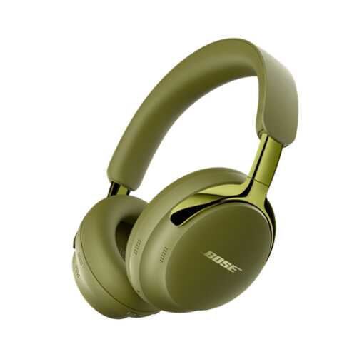Rent to own Bose - QuietComfort Ultra Headphones (2nd Gen) Wireless Noise Cancelling Over-Ear Headphones with Immersive Audio - Olive Green