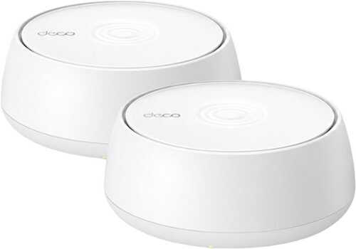 Rent to own TP-Link - Deco 7 BE5000 Dual-Band Wi-Fi 7 Whole Home Mesh Router System – Deco BE5000 (2-Pack) - White