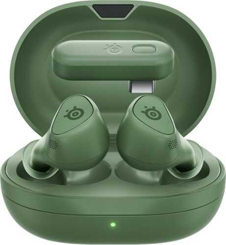 Rent to own SteelSeries - Arctis GameBuds True Wireless In-Ear Earbuds with 2.4GHz/Bluetooth for PS5/PS4, PC, Switch and Switch 2 - Matcha