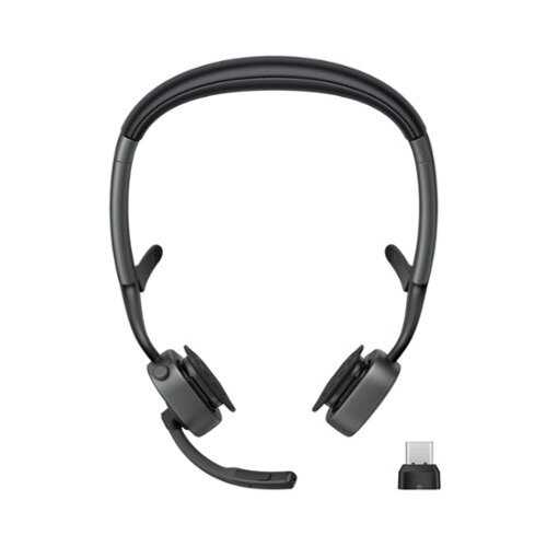 Rent to own Shokz - OpenMeet2 UC, Wireless Bone Conduction Headset, USB-C - Black