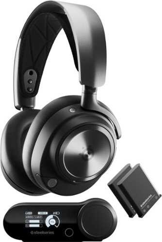 Rent to own SteelSeries - Arctis Nova Pro Wireless Over-the-Ear Gaming Headset with 2.4Ghz/Bluetooth for PC, PS5, PS4, Switch and Switch 2 - Black